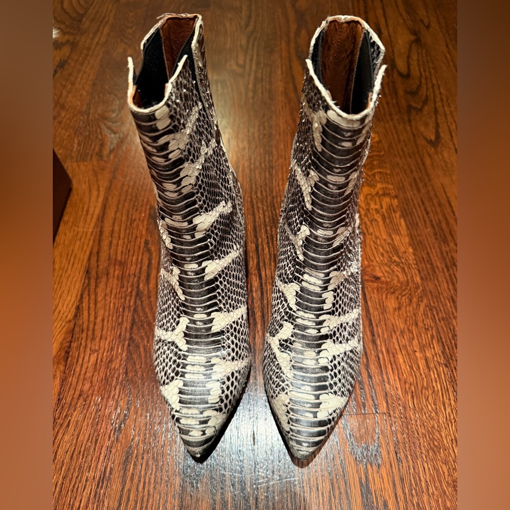 ATP Atelier leather snakeskin Women's Boots
